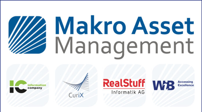 Vier Unternehmen – IC information company, CuriX, RealStuff und WiB Solutions – bündeln Ihre Kräfte unter dem gemeinsamen Dach der Makro Asset Management. Vier Unternehmen – IC information company, CuriX, RealStuff und WiB Solutions – bündeln Ihre Kräfte unter dem gemeinsamen Dach der Makro Asset Management