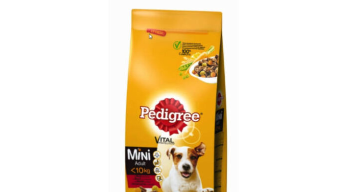 Mars Schweiz ruft PEDIGREE Adult Mini mit Rind 2kg Trockenfutter zurück