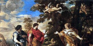 DAPHNIS, DER MUSIKALISCHE HIRTE (*) Die Göttin Aphrodite und der wilde Eros