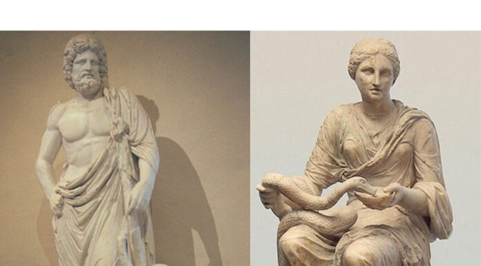 Gott der Heilkunst Asklepios (Äsklepios) Asklepios, der Gott der Heilkunst