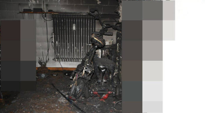 Oberentfelden AG – Brand eines E-Scooter Akku