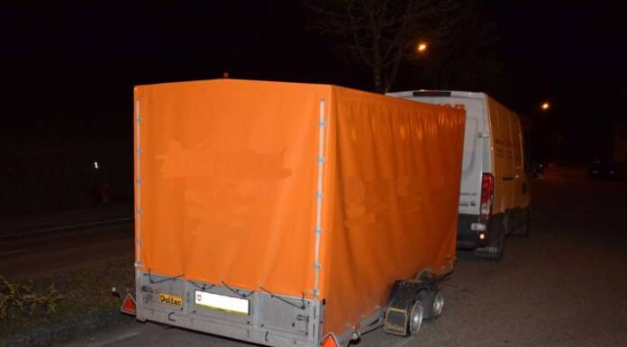 Schachen bei Herisau AR – Mit zwei geplatzten Reifen unterwegs