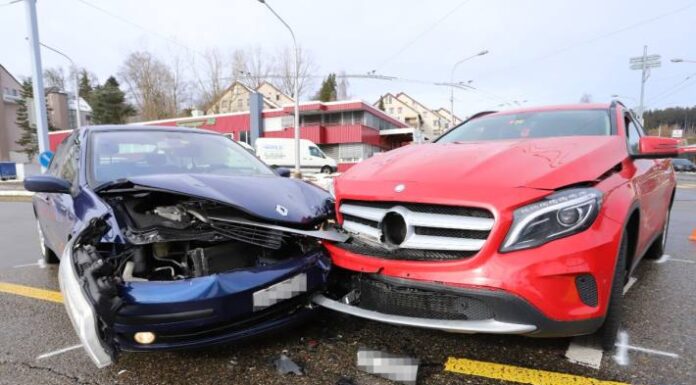 St. Gallen – Heftige Kollision – Zeugen gesucht