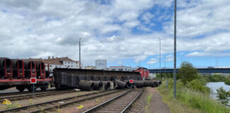 Saarbrücken-Malstatt – Güterzug entgleist