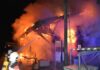 Schiers GR – Güterschuppen und Bahnhof durch Brand beschädigt – Schaden von mehreren hunderttausend Franken