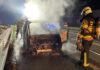 A1 Wängi TG – Autobrand auf Autobahn