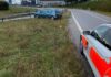 Zuchwil SO – Autofahrer prallt im Bereich der Autobahnausfahrt in Leiteinrichtung