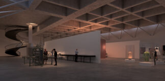 Ausstellung zum Architekturwettbewerb im Textilmuseum