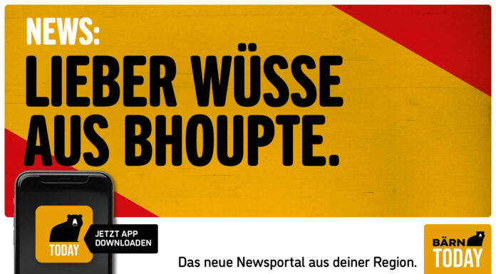Lancierung der BärnToday-Kampagne
