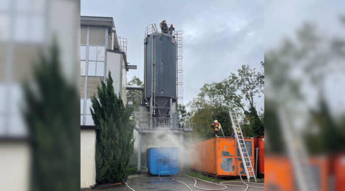 Eschenz TG – Brand in Trocknungsanlage