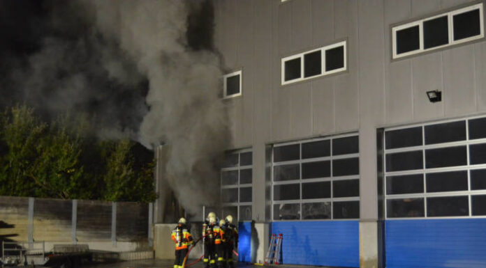 Gais AR – Brand in Industriegebäude