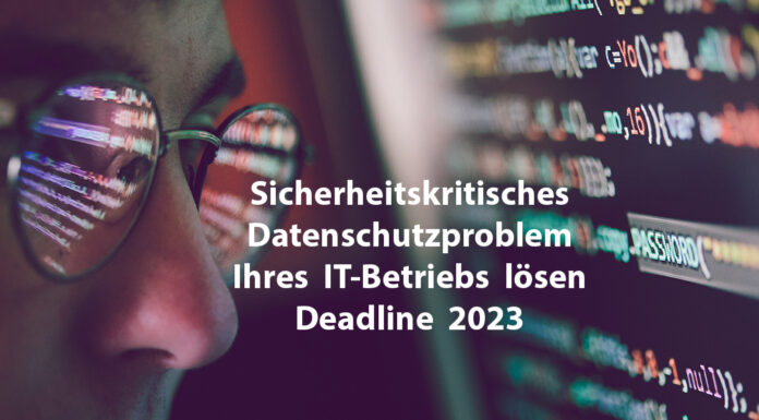 Sicherheitskritisches Datenschutzproblem im IT-Betrieb – Webinar mit führendem Datenschutzexperten