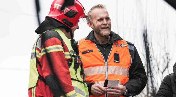 Stadt Basel – Lastwagen in Brand geraten am Umschlagbahnhof