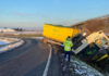 B9 Mutterstadt – Lkw landet im Straßengraben