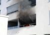 Stadt Zug – Brand auf Balkon