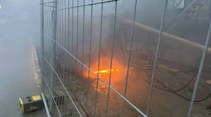 Gossau SG – Brand auf Baustelle