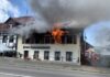 Rietheim AG – Brand zerstört Gasthof