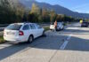 A13/Sennwald SG – Drei Auffahrunfälle mit zehn Fahrzeugen
