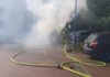 Schermbeck NW – Auto in Brand