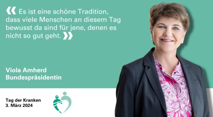 «Tag der Kranken» 2024 – Diabetes Center Berne als Gastgeber der Rede von Bundespräsidentin Amherd