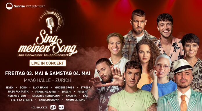 Vom TV auf die Konzertbühne: «Sing meinen Song – Das Schweizer Tauschkonzert» live in der Maag Halle in Zürich