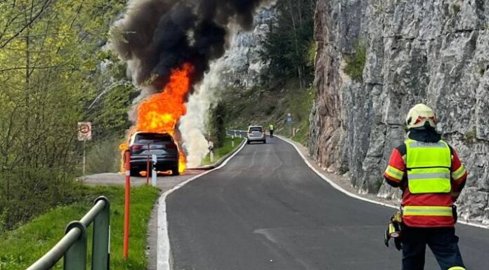 Hägendorf SO – Allerheiligenstrasse wegen Fahrzeugbrand gesperrt