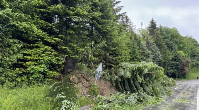 St.Gallen – Martinsbruggstrasse nach Erdrutsch gesperrt